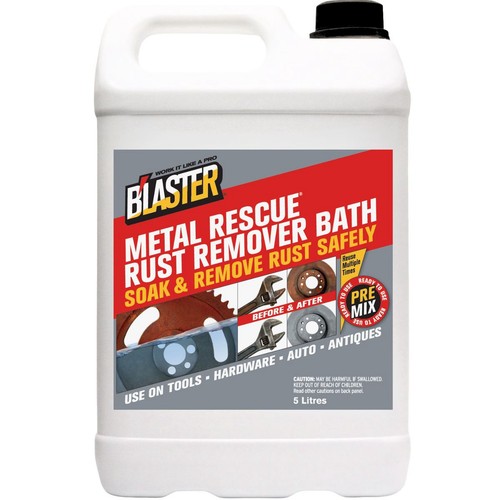 B'laster Metal Rescue Rust Removal Bath 5L - MR-5 Car Service Workshop Tool