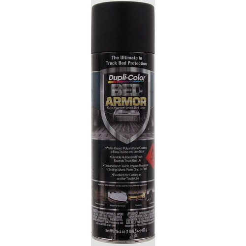 Dupli-Color Bed Armour Truck Bed Liner Black 467g - BAA2010 Auto