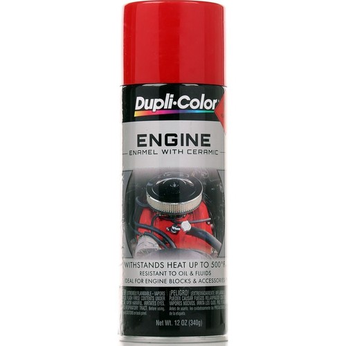 Dupli-Color Engine Enamel Spray Paint Red 340g - DE1653 Auto