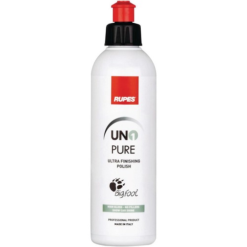 RUPES BigFoot Uno Pure Ultra Finishing Polish Compound 250ml - 9.PURE250 Auto