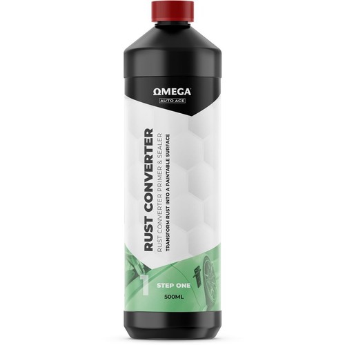 Omega Rust Converter Primer & Sealer 500ml - AA-RCP500ML Engine Part