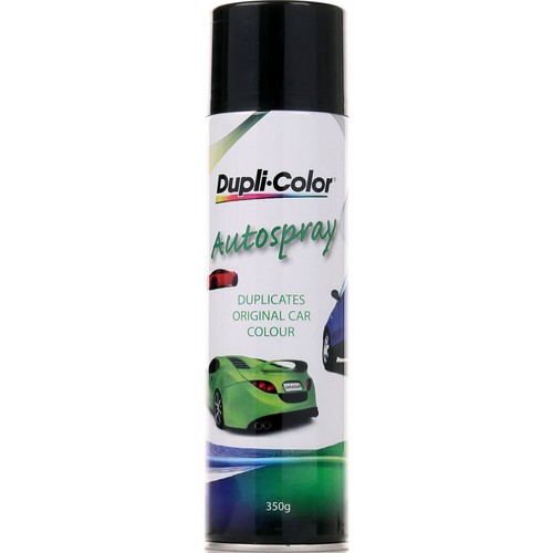 Dupli-Color Automotive Spray Paint Gloss Black 350g - PS105 Workshop Tool