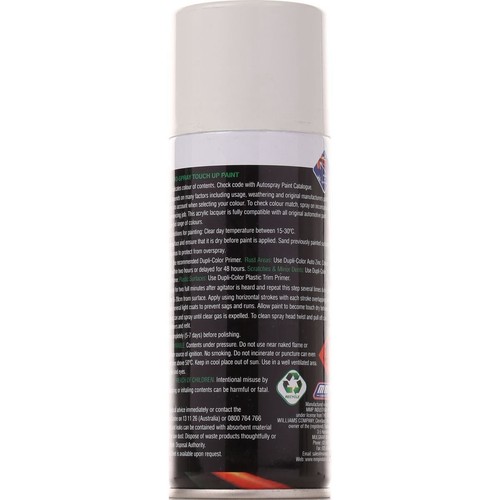 Dupli-Color Automotive Spray Paint Heron White 150g - DSH78 Auto