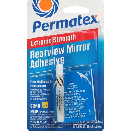 Permatex Extreme Rearview Mirror Professional Strength Adhesive Kit - PX81840