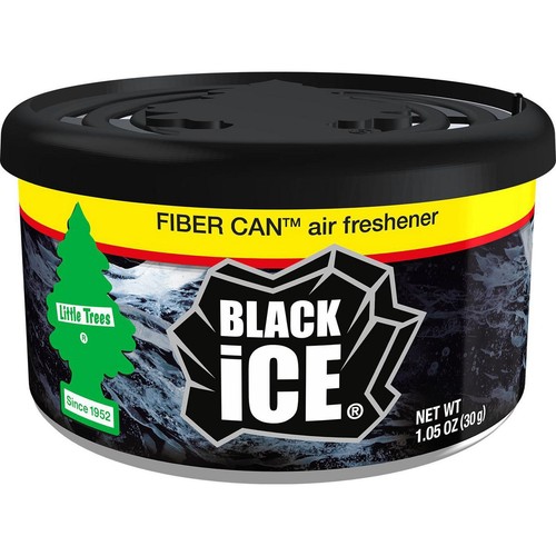 Little Trees Car Air Freshener - Black Ice Fibre Can - UFC-17855 Auto
