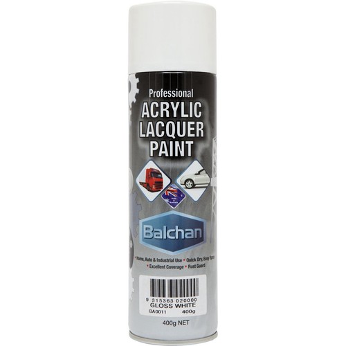 Balchan Acrylic Gloss White 400g - BACRYL011 Auto