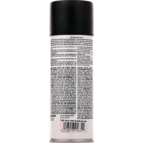Dupli-Color Engine Enamel Low Gloss Black 340g - DE1634 Car Interior