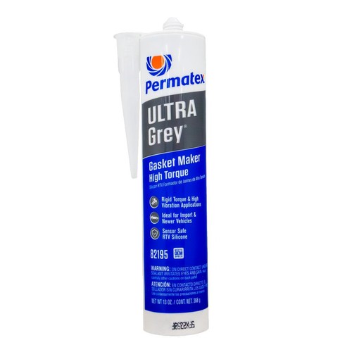 Permatex Ultra Grey Rigid High-Torque RTV Silicone Gasket Maker 368g - PX82195