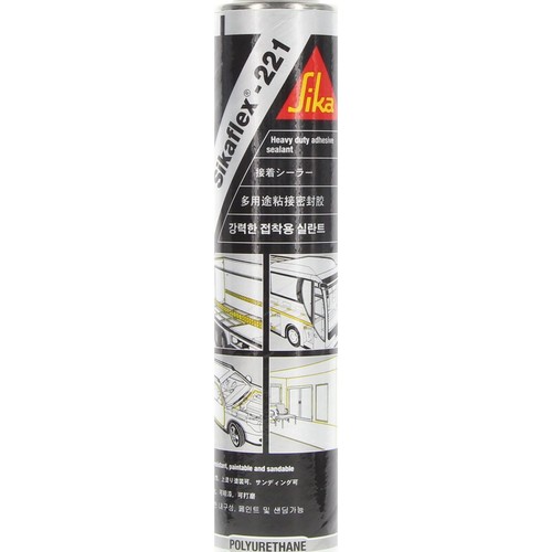 Sikaflex 221 Adhesive Sealant White 310ml - 520359 Workshop Tool