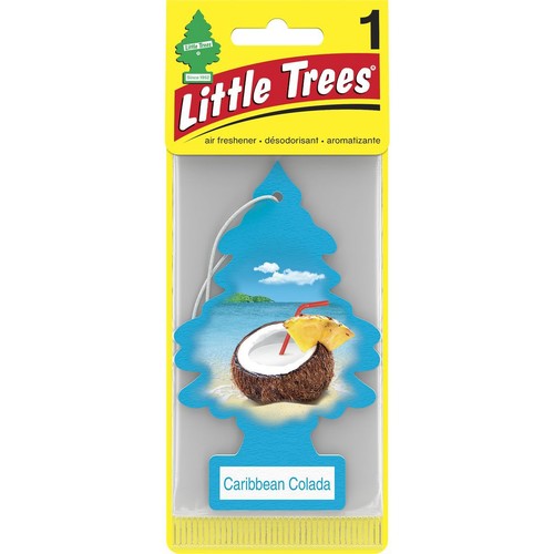Little Trees Car Air Freshener - Caribbean Colada Scent 1pc - U1P-10324 Auto