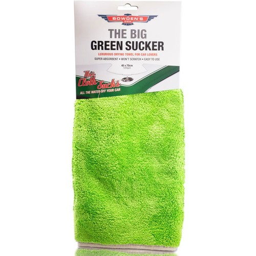 Bowden's Own The Big Green Sucker Drying Towel - BOSUCKER 4WD Brake Parts