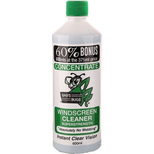 Bar's Bugs Windscreen Cleaner 600ml - BB600 Workshop Tool