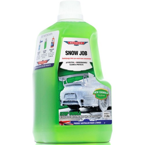 Bowden's Own Snow Job Pre Wash Snow Foam Concentrate V2 2L - BOSNOWV22L Auto