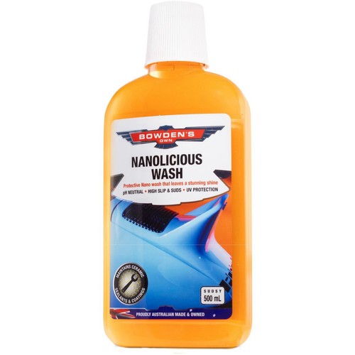 Bowden's Own Nanolicious Car Wash 500ml - BONANO Car Interior Workshop Tool