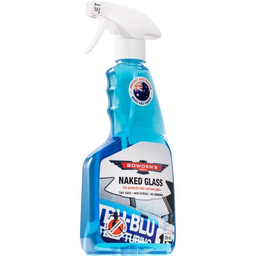 Bowden's Own Naked Glass Cleaner 500ml - BONG Workshop Tool