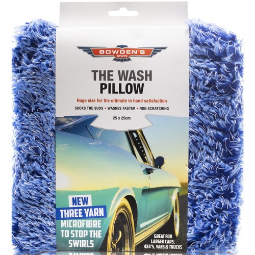 Bowden's Own Microfibre Wash Pillow - BOWPILLOW 4WD Brake Parts Workshop Tool