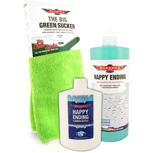 Bowden's Own Happy Ending Snow Foam After Wash Sealant Pack - BOHAPPYP Auto