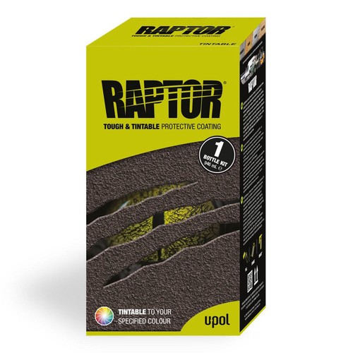 RAPTOR Tough Protective Coating 1 Bottle Kit - Tintable 950ml - RLT/S1 Auto