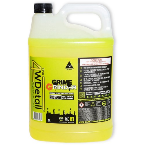 4WDetail Grime Grinder Multipurpose Interior Cleaner 5L - GG05 Car Interior 4WD