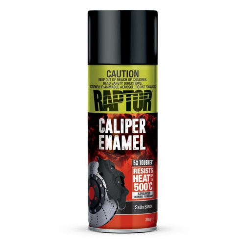 RAPTOR Caliper Paint Enamel Satin Black 295G - RCESB/AL Brake Parts
