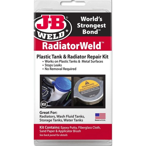 JB Weld RadiatorWeld Plastic Tank & Radiator Repair Kit - 2120 Auto Part