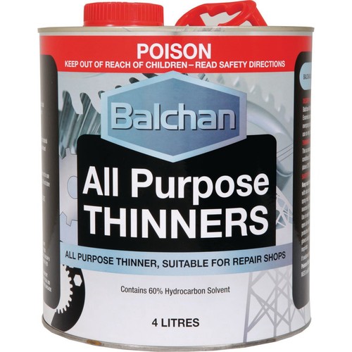 Balchan All Purpose Thinners 4L - BA2004 Auto