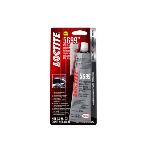 Loctite SI 5699 - Silicone - Grey - 80ml - 491982 Auto