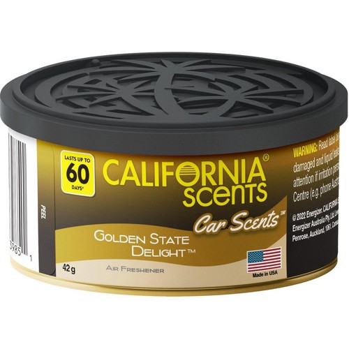 California Scents Golden Delight Car Air Freshener Can 42g - E302696000 Auto