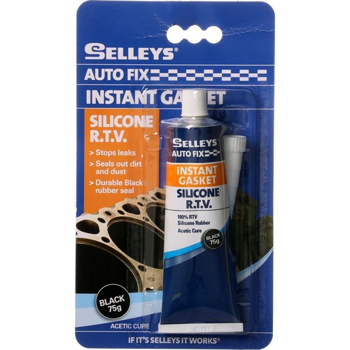Selleys Autofix RTV Instant Gasket 75g Black - AF05 Engine Part