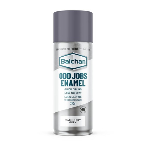 Balchan Odd Jobs Machinery Grey Spray Paint 250g - BOJ101213 Auto