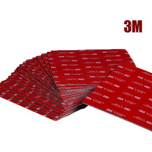 Paintgard 3M Acrylic Foam Double Sided Tape 50mm x 50mm x 3PCE - 3M5050 Plumbing