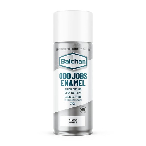 Balchan Odd Jobs Gloss White Spray Paint 250g - BOJ101011 Auto