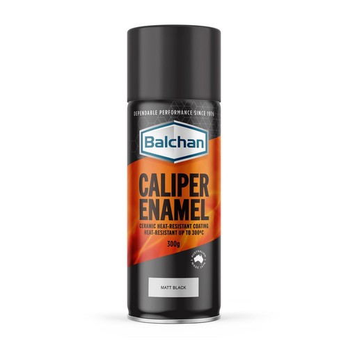 Balchan Caliper Matt Black Spray Paint 300g - BAL104105 Brake Parts