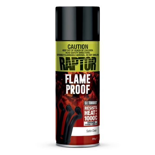 RAPTOR Flameproof Paint Satin Clear 295G - RFLSC/AL Auto