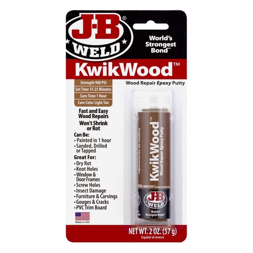 JB Weld KwikWood Epoxy Putty Stick 28g - 8257