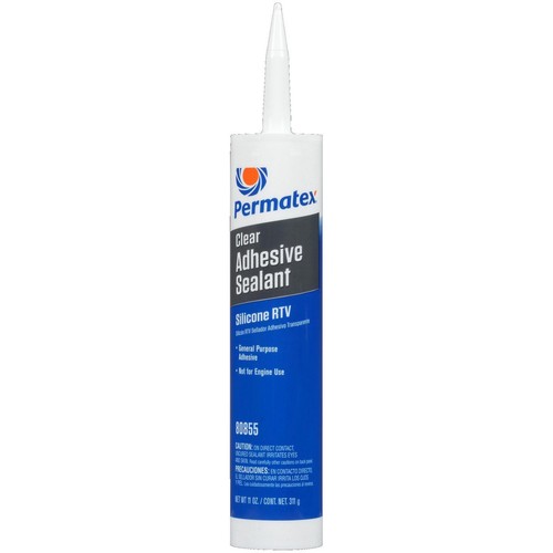 Permatex Clear RTV Silicone Adhesive Sealant 311g - PX80855 Engine Part
