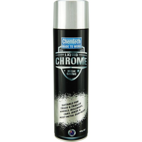 Chemtech Liquid Chrome High Shine 400g - CHSLC-400G Auto