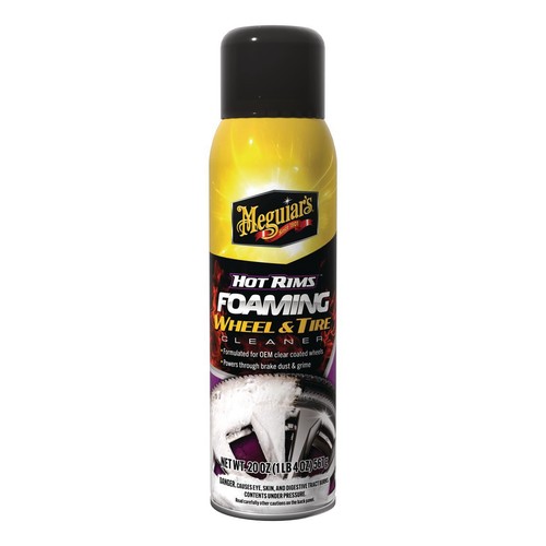 Meguiars Hot Rims Foam Wheel & Tyre Cleaner 567g - G250320 Workshop Tool