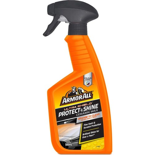Armor All Ultra Shield Ceramic Wax Protect & Shine 500ML - AUDWXPCRT-500-1ANZ