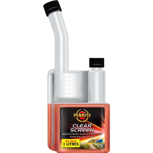 Penrite Clear Screen Windscreen Washer Additive 250mL - ADCS250 Car Service