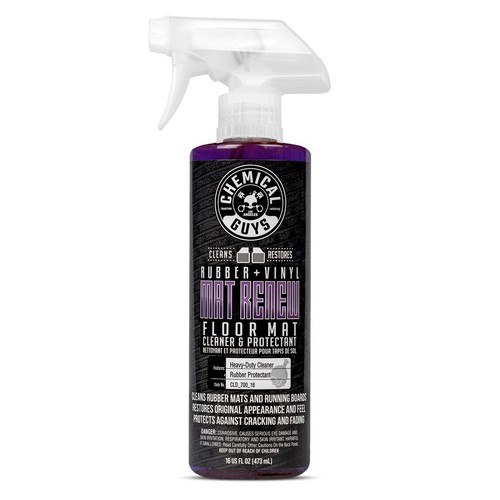 Chemical Guys Mat ReNew Floor Mat Cleaner and Protectant 473ml - CLD_700_16 Auto