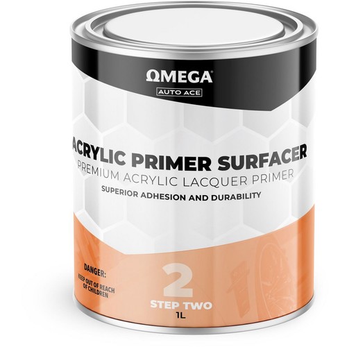 Omega Acrylic Primer Surfacer Grey 1L - AA-APSG1L Auto