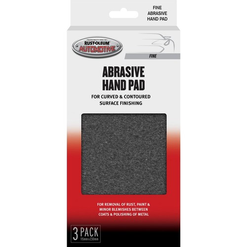 Rust-Oleum Automotive Abrasive Pad Fine 3 Pack - 367671 Brake Parts
