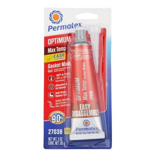 Permatex Optimum Easy-Disassembly Red RTV Silicone Gasket Maker 85g - PX27038