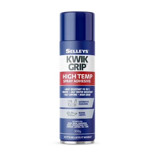 Kwik Grip High Temp Spray 250gm - 103093 Auto