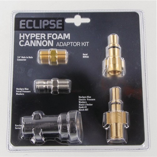Eclipse Foam Cannon Adaptor Set 4 Piece - EHFCAK Car Wiring Adapter