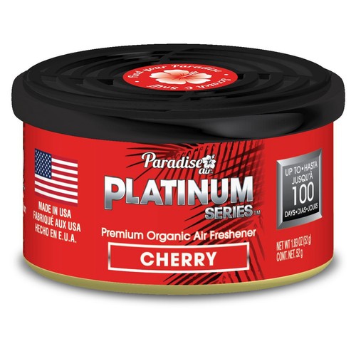 Paradise Air Platinum Series Organic Cherry Car Air Freshener - PL-12001PK144-Q