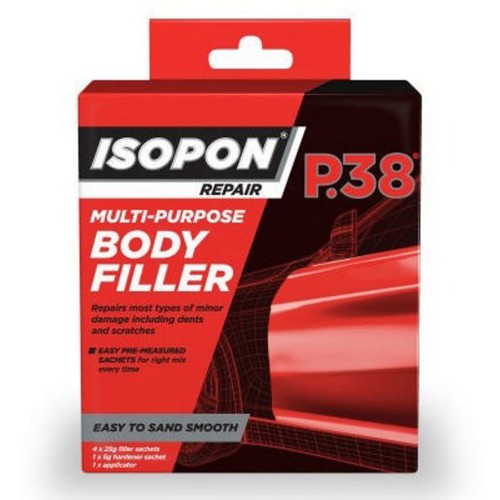 Isopon P38 Multi-Purpose Body Filler 100ml - P38/100 Car Wiring Adapter
