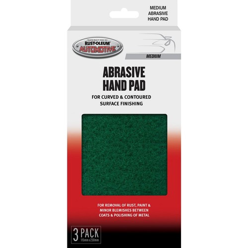 Rust-Oleum Automotive Abrasive Pad Medium 3 Pack - 367670 Brake Parts