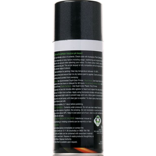 Dupli-Color Automotive Spray Paint Black Pearl 150g - DSF78 Auto